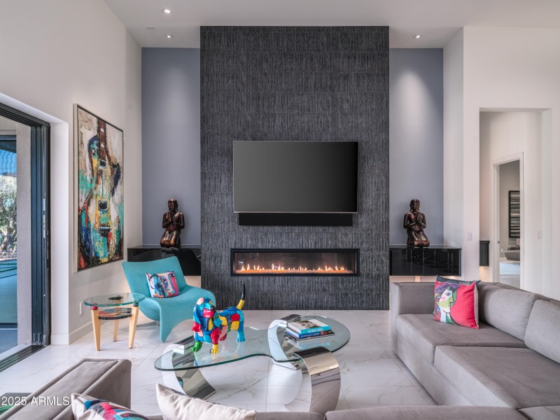 A Fireplace Focal Point