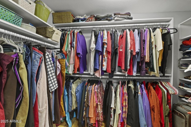 Master Walk-in Closet