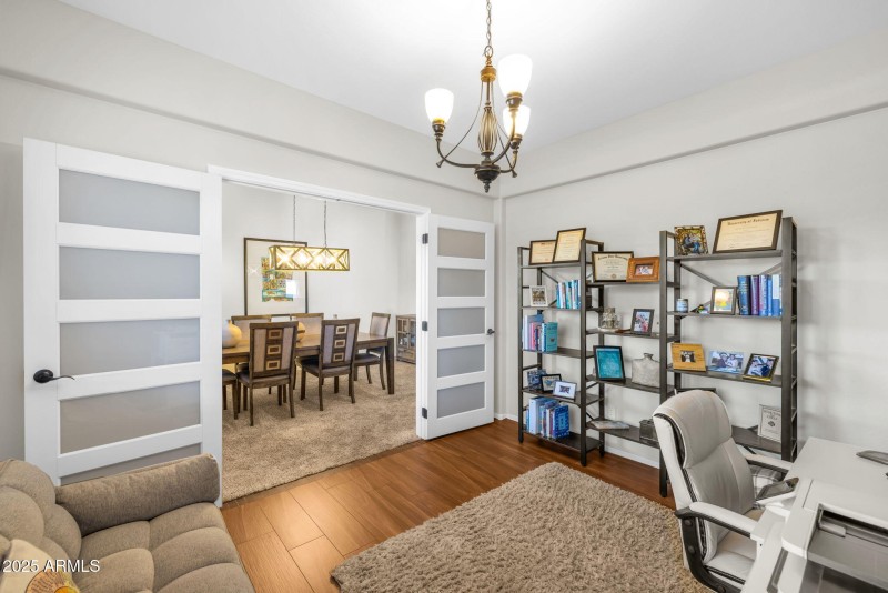 Downstairs Den or Office