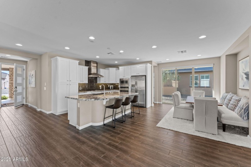 Open concept floor Plan