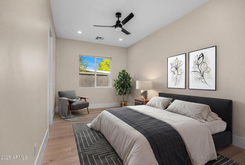 (Virtually Staged) Bedroom 2