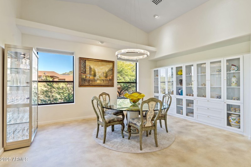 Informal Dining in Kitchen