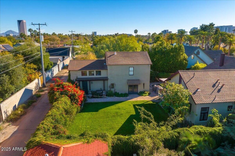 Aerial View facing East