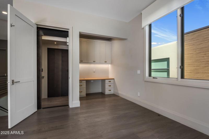 Elevator and Work Area