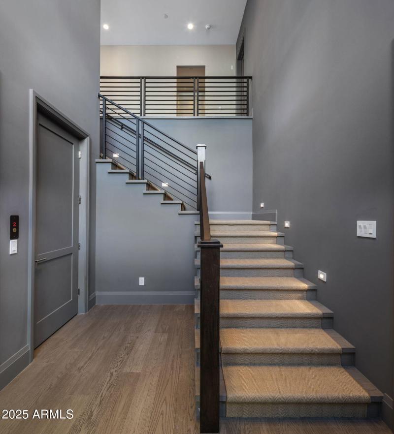 Stairway and Elevator