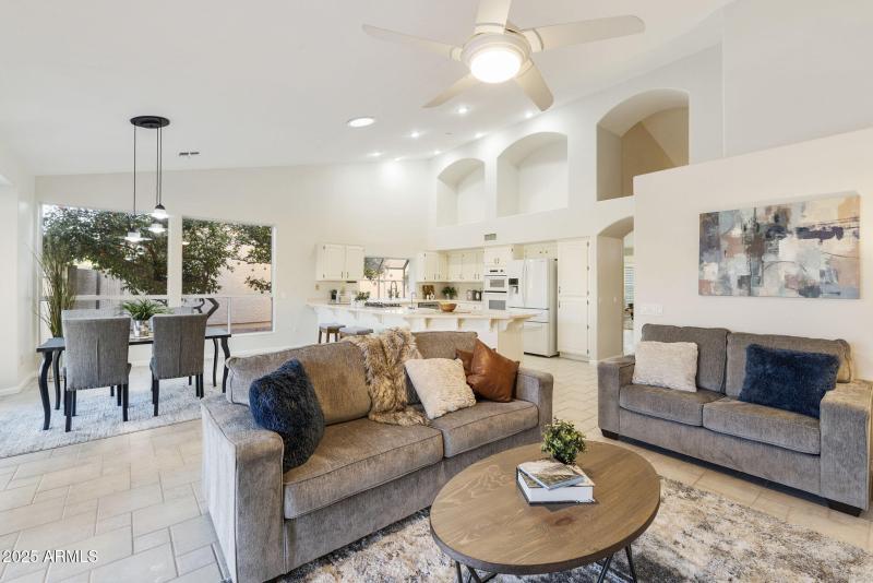Family Room off kitchen