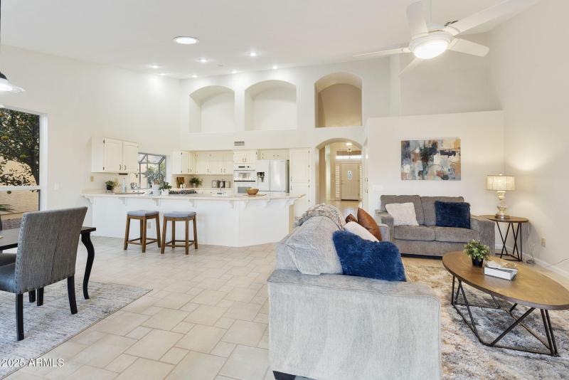 Family Room off kitchen