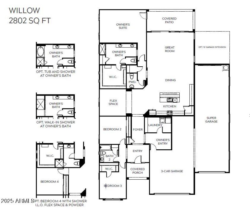 2802SG Floor Plan