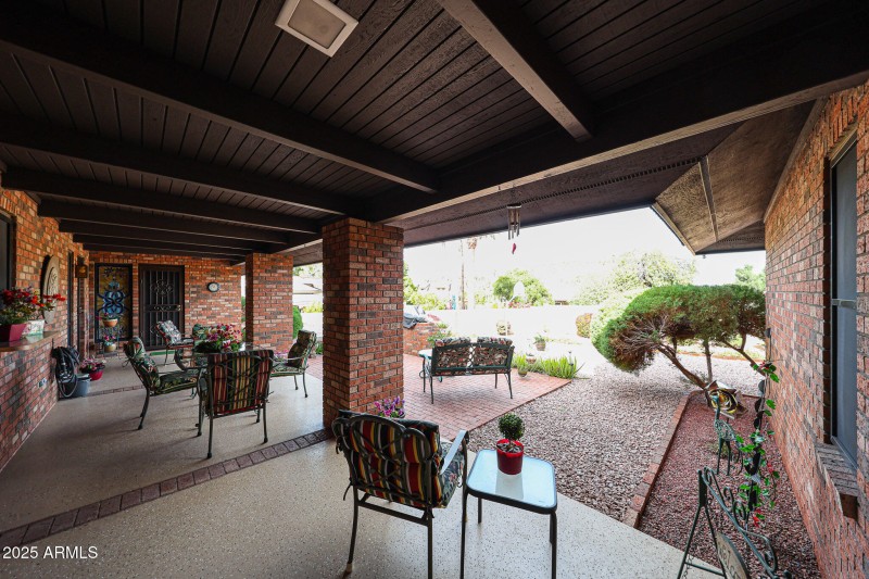 EXTENDED COVERED PATIO