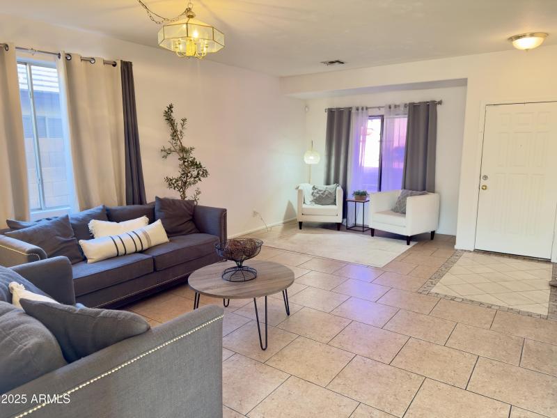 front entrance living rm.