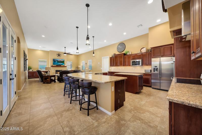 View towards the great room