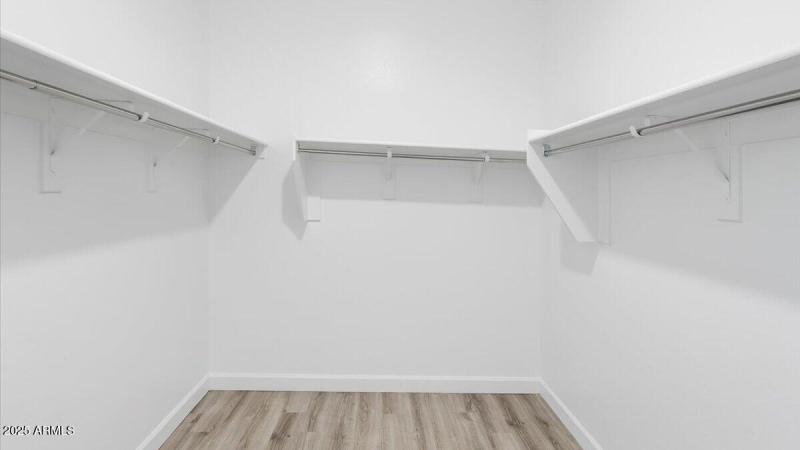 Kingston primary bathroom closet