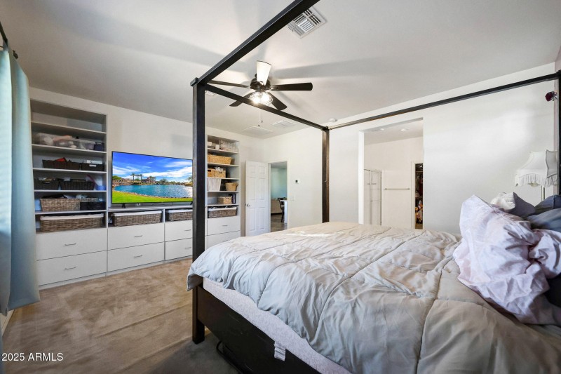 Primary Suite with Built-Ins