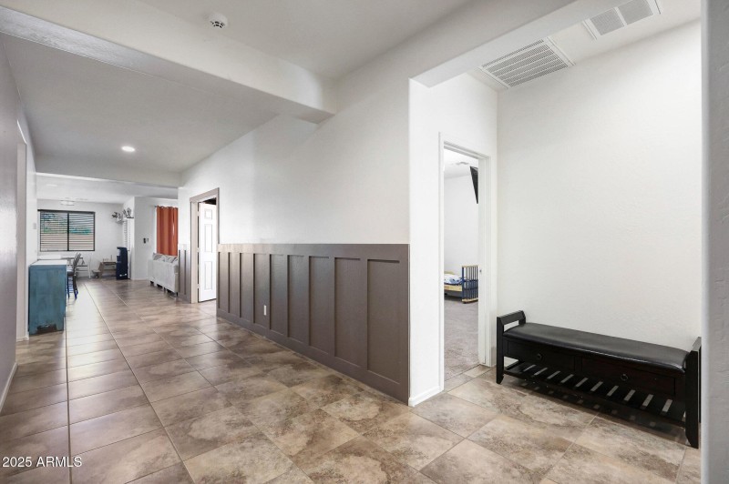 Designer Entryway Accent Wall