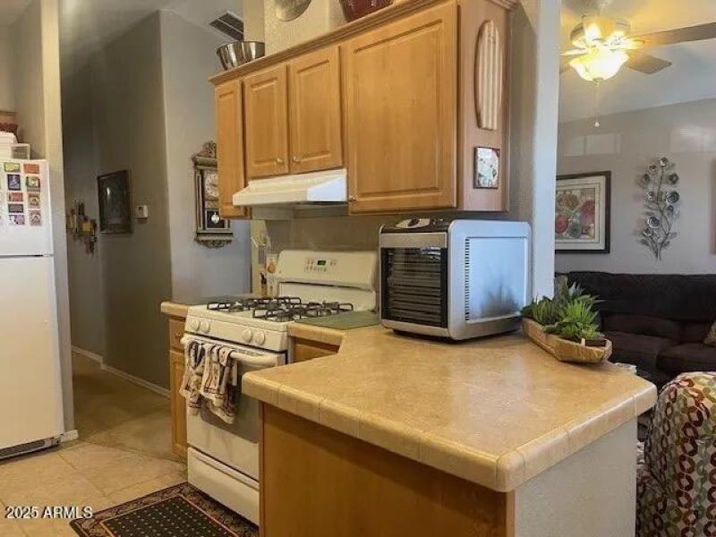 Kitchen to family room