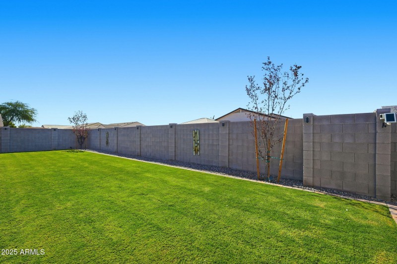 Beautifully Landscaped Backyard