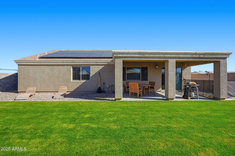 Beautifully Landscaped Backyard