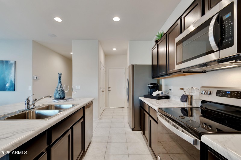 Caden kitchen side view