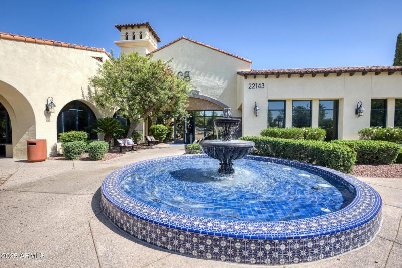 CB Front Patio to Fitness Center