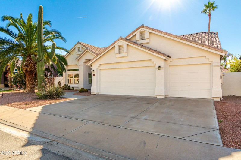 Three-Car Garage Exterior