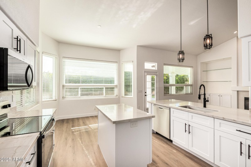 Sunlit Kitchen & Dining Area