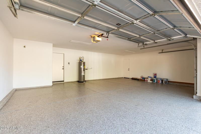 Three-Car Garage Interior