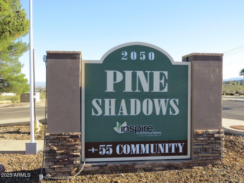 Pine Shadows Entrance