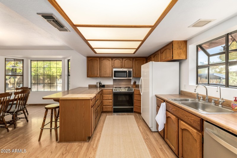 Efficient Galley Kitchen