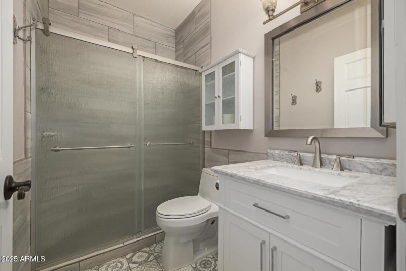 Downstairs full bath