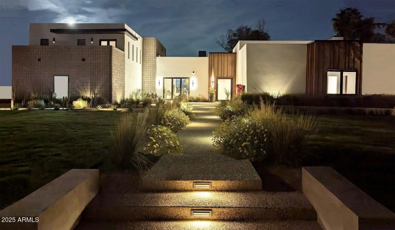 NIGHT FRONT ELEVATION