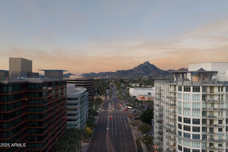 Twilight View from Residence