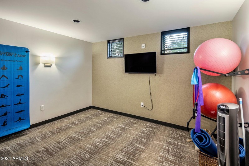 Community Yoga:Stretching area