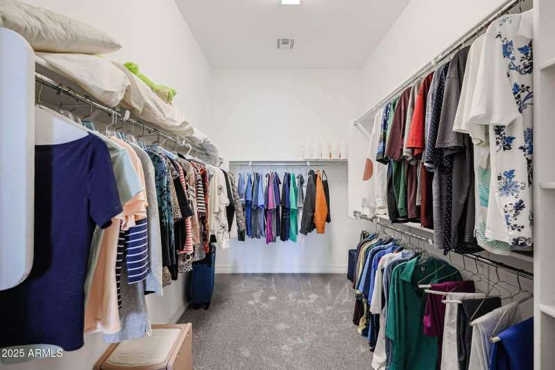 Primary Walk-in Closet