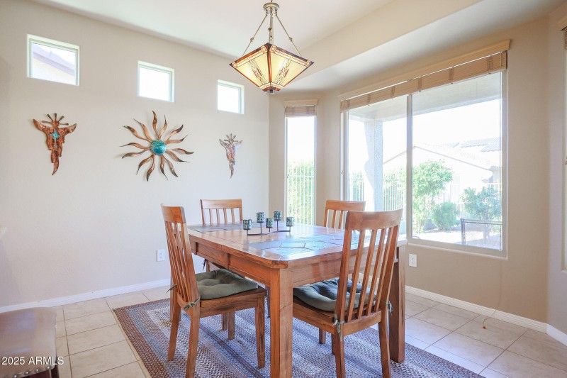 Bay Window Off Eating Area