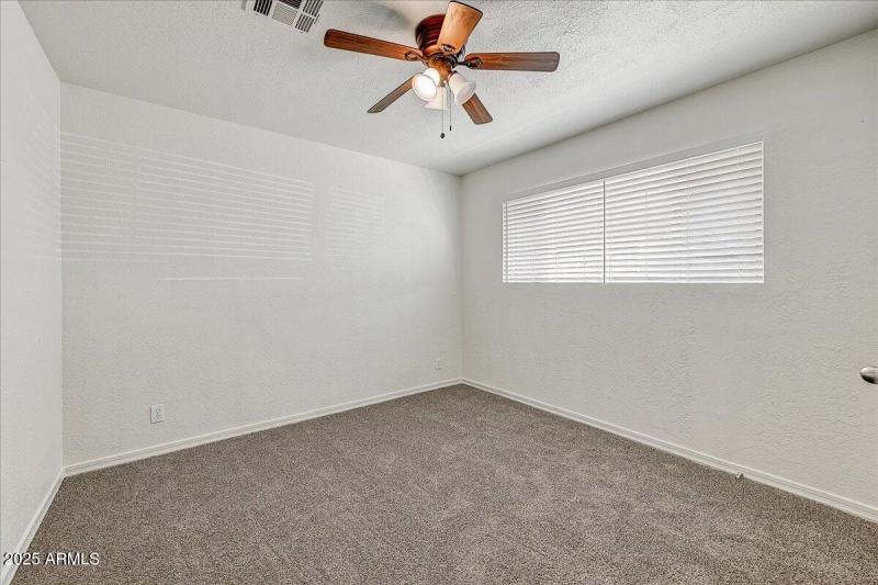 Third Bedroom with New Carpet
