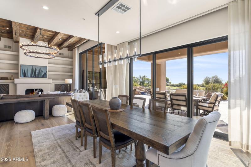 Views from Great Room, Dining & Kitchen