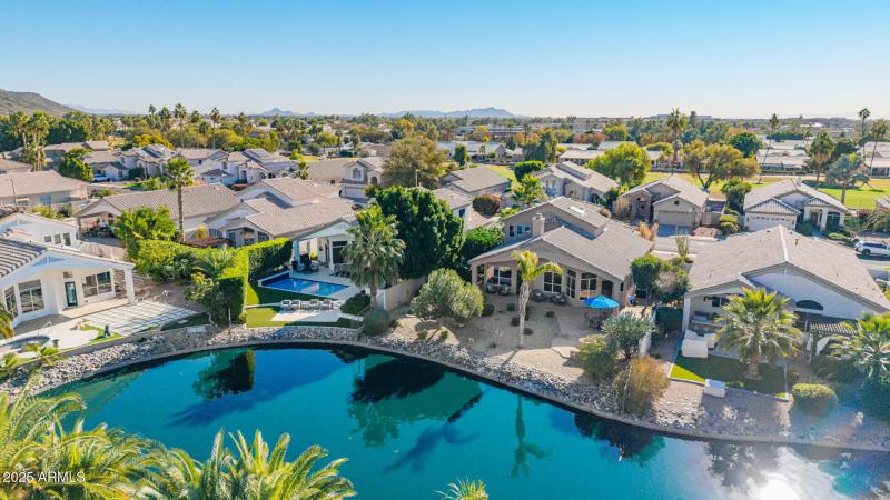 View of home on Lake