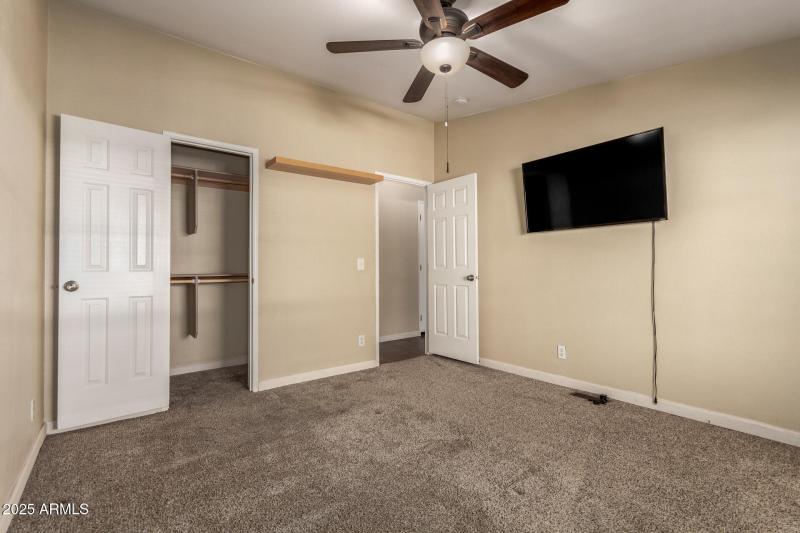 Bedroom 2 and closet