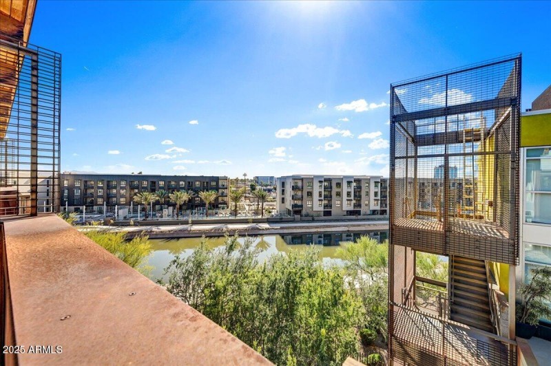 Primary Patio - View of Canal