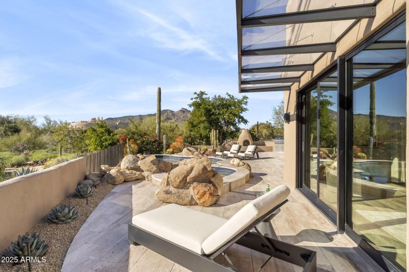 Ensuite Primary BR's Patio w/ Views