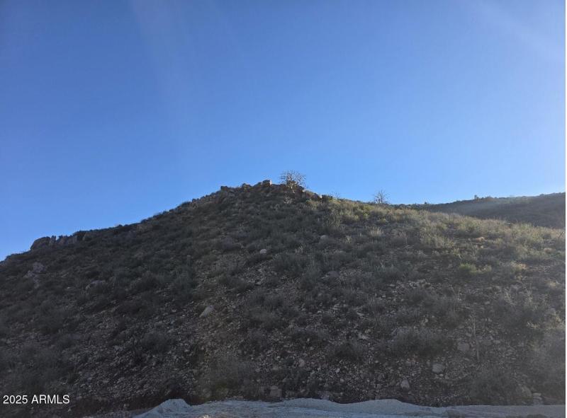 South East edge of Property