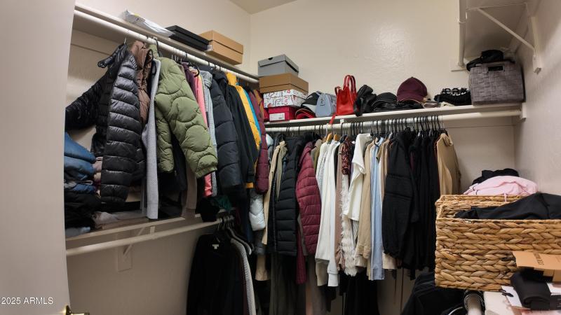 Primary Walk in closet