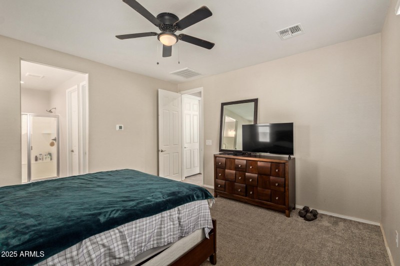 Primary Suite with Ensuite Access