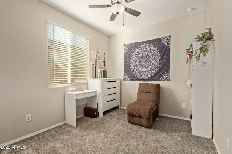 Bright Bedroom with Flexible Use