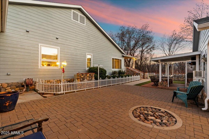 35-Courtyard Twilight