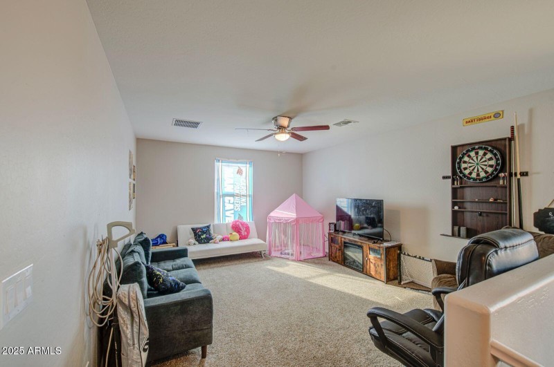 Upstairs family room