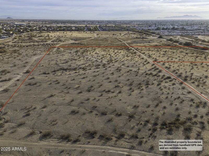 Low Angle View to East