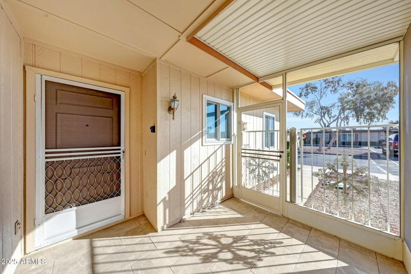 Enclosed Front Patio