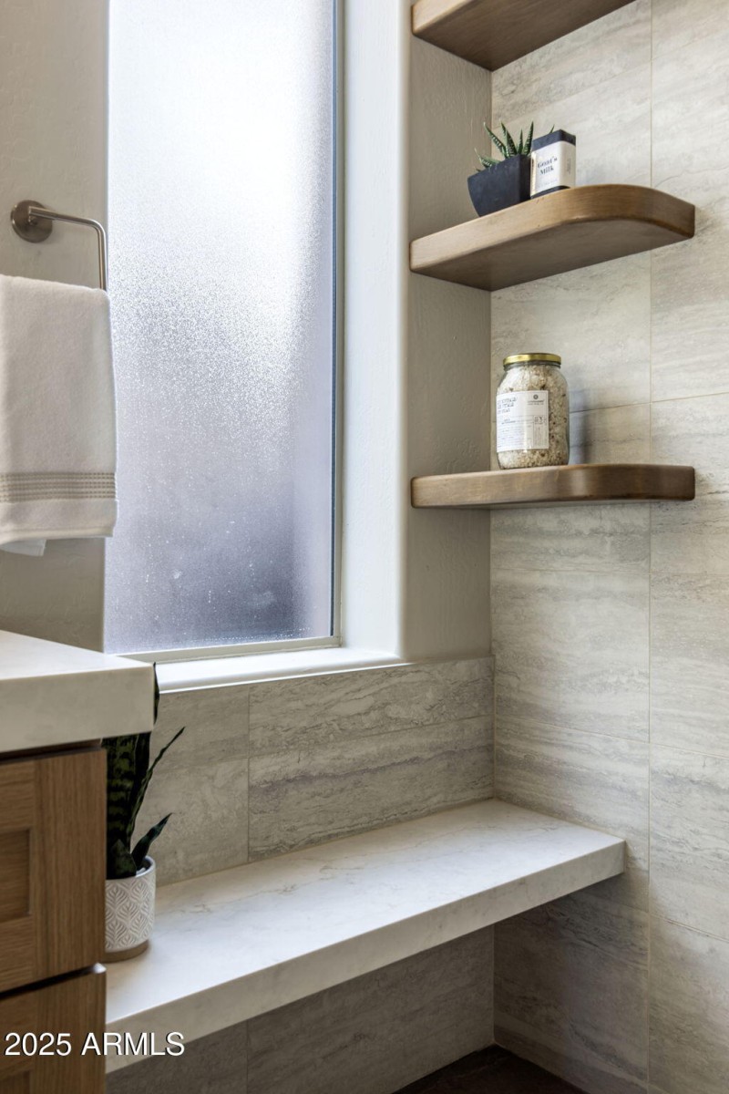 Dry off area Primary Bath