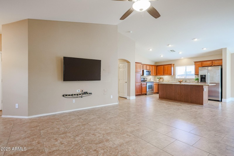 Great Room View to Kitchen